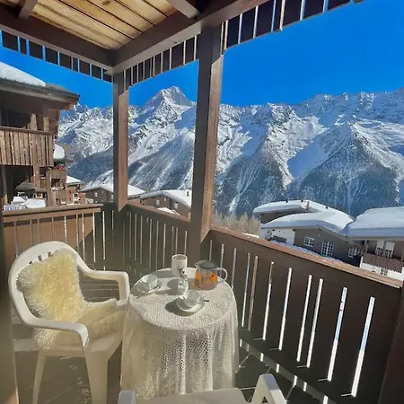 Apartment Schöne und moderne Wohnung direkt an der Skipiste Wiler